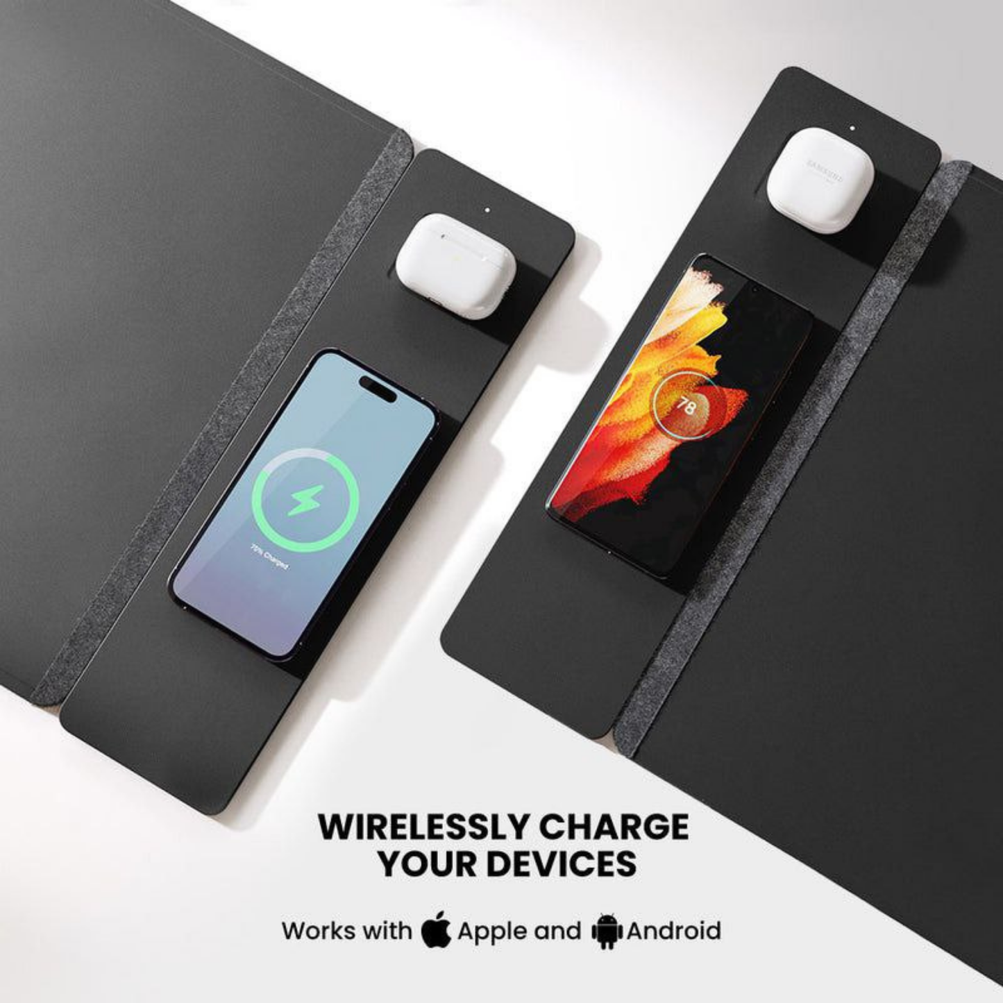 Workly Wireless Charging Desk Pad