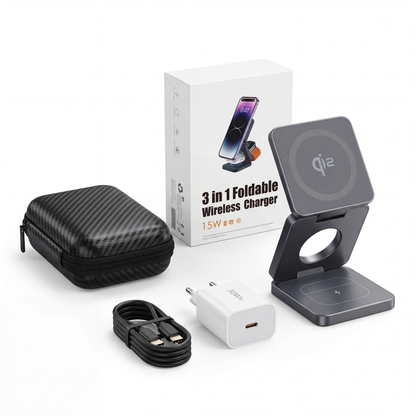 OMNI 3-In-1 Wireless Charging Station 